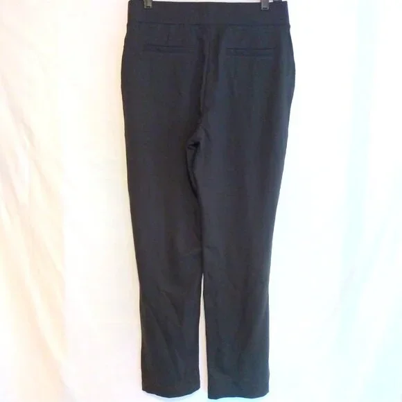 Matty M Charcoal Stretch Dress Pants M Minimalist Workwear Office Chic Basics - Picture 4 of 9